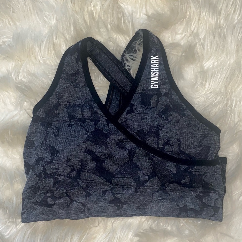 GymShark ADAPT CAMO SEAMLESS SPORTS BRA